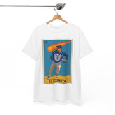 Dodgers Hyeseong Kim El Cometa Loteria Card Tee Shirt - Unisex Heavy Cotton Casual Fit
